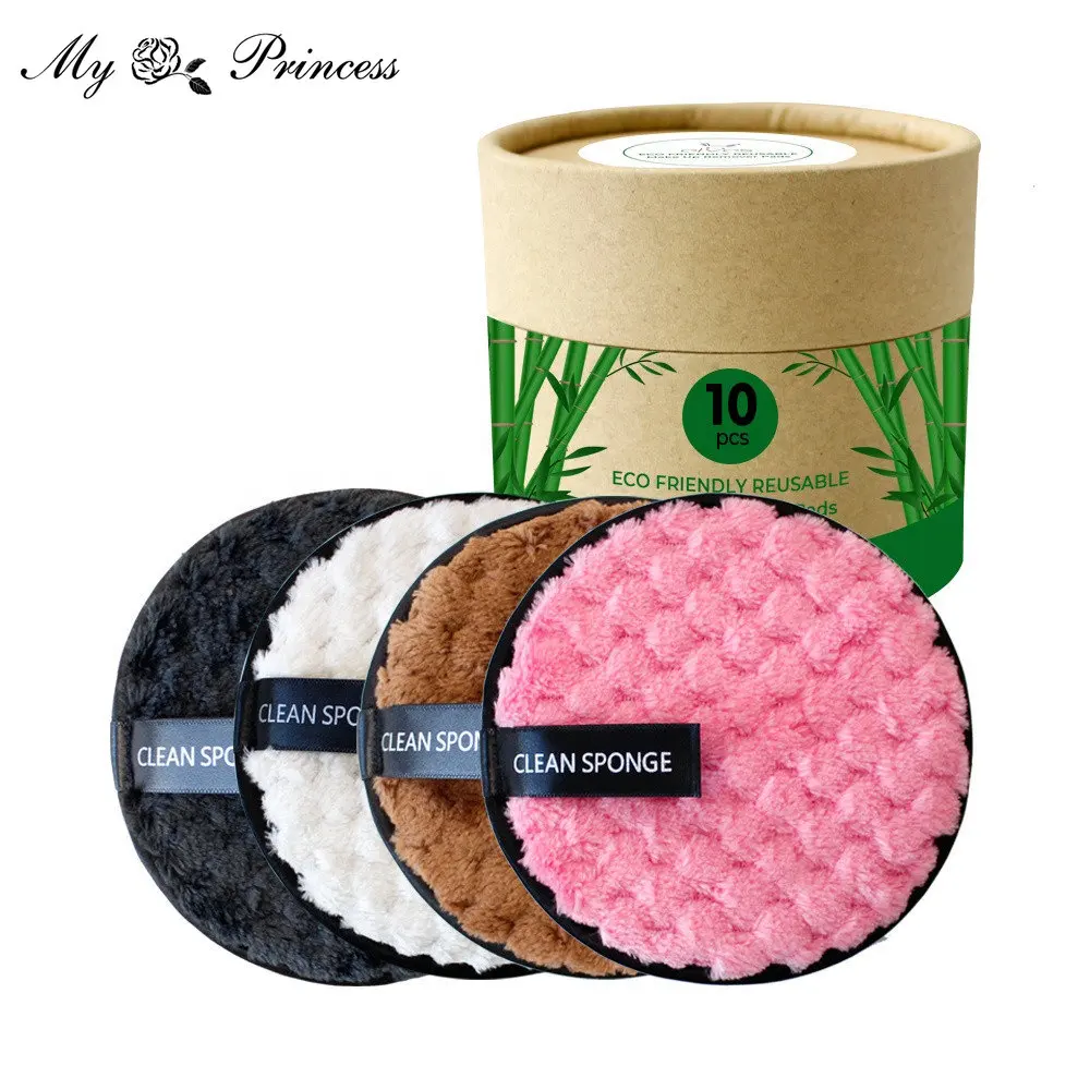 Tampons demaquillants lavables pour le visage lot de serviettes